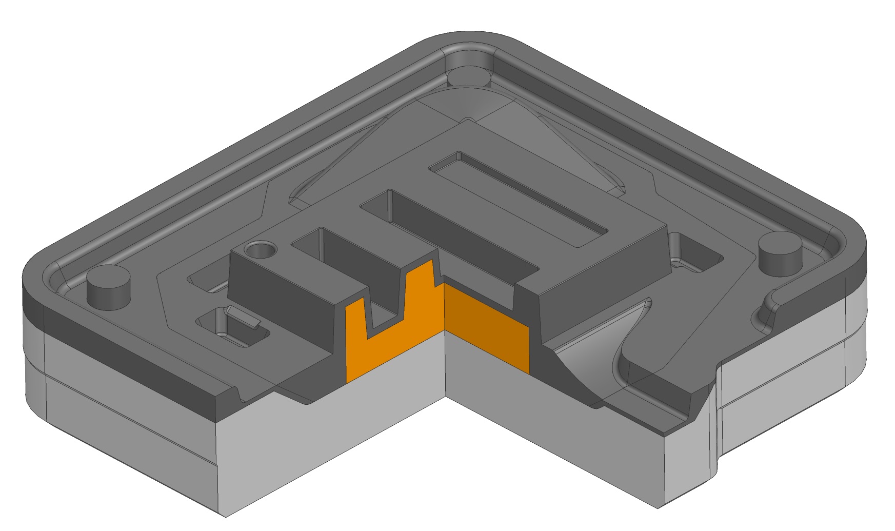 CAD Schnitt (Quelle: Technische Hochschule Deggendorf, Technologie Campus Parsberg-Lupburg)