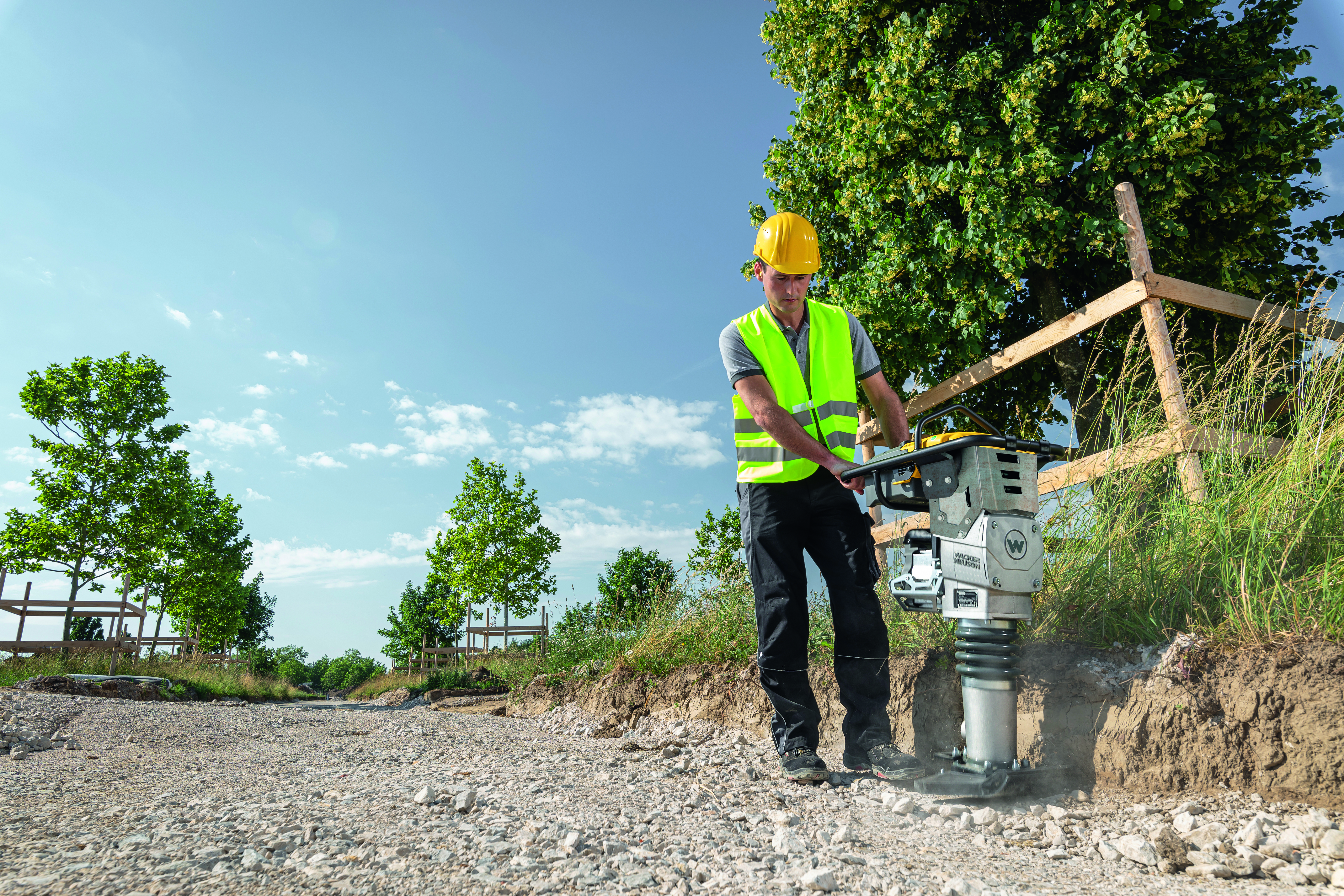 Wacker Neuson AS60e in Aktion (Quelle: Wacker Neuson SE)
