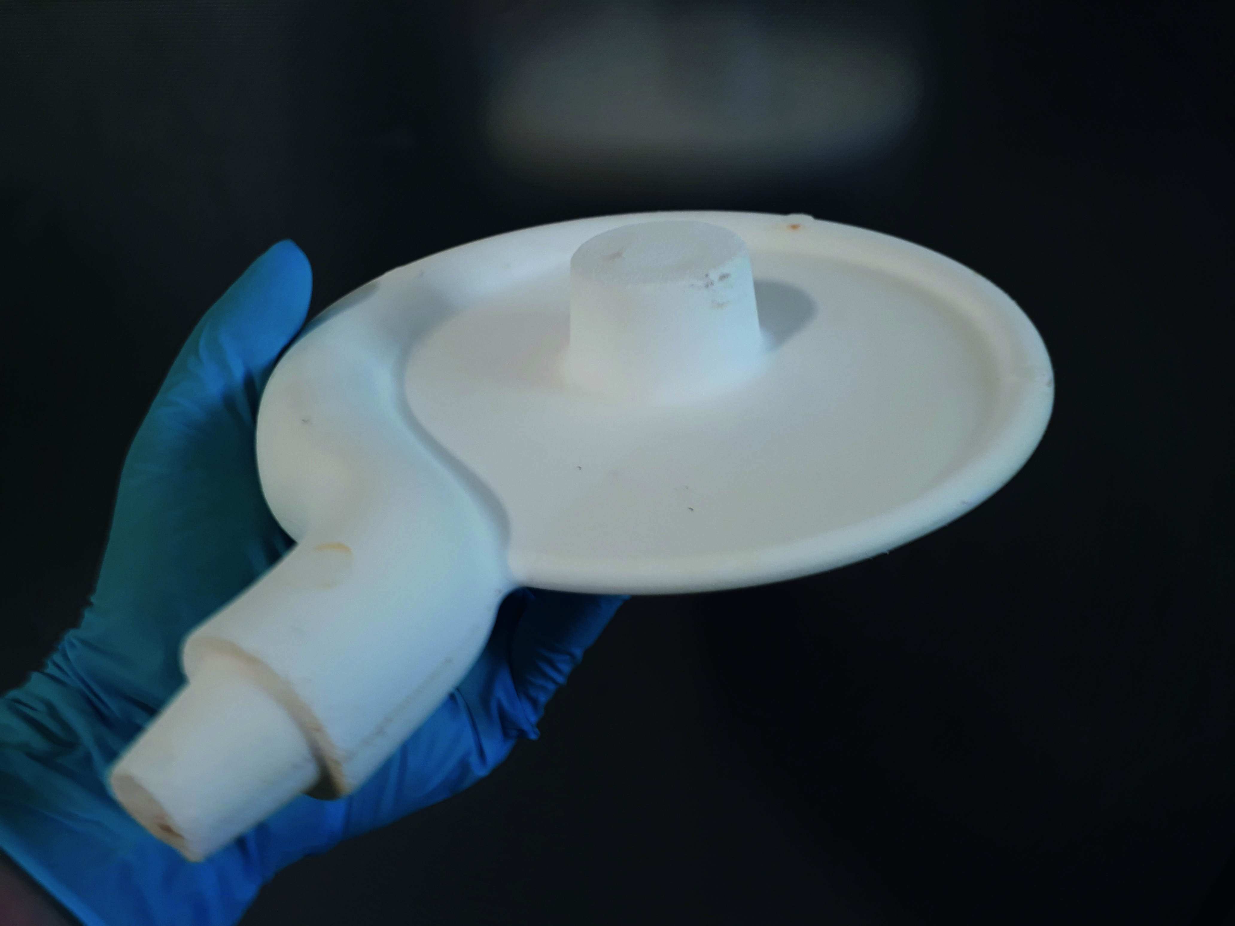 Beispiel eines Salzkerns aus Vorversuchen zum Projekt (Quelle: Fraunhofer-Institut für Gießerei-, Composite- und Verarbeitungstechnik)