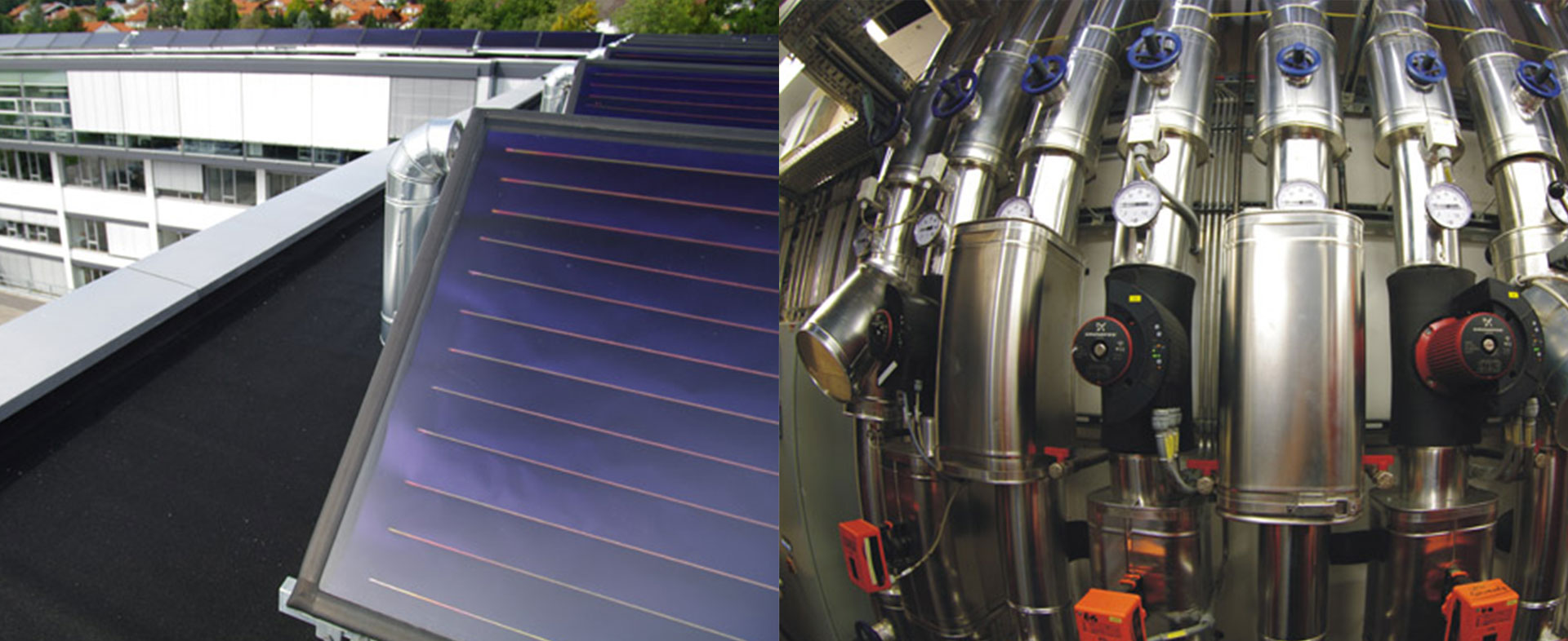 Solares Gebäude-Klimatisierungssystem