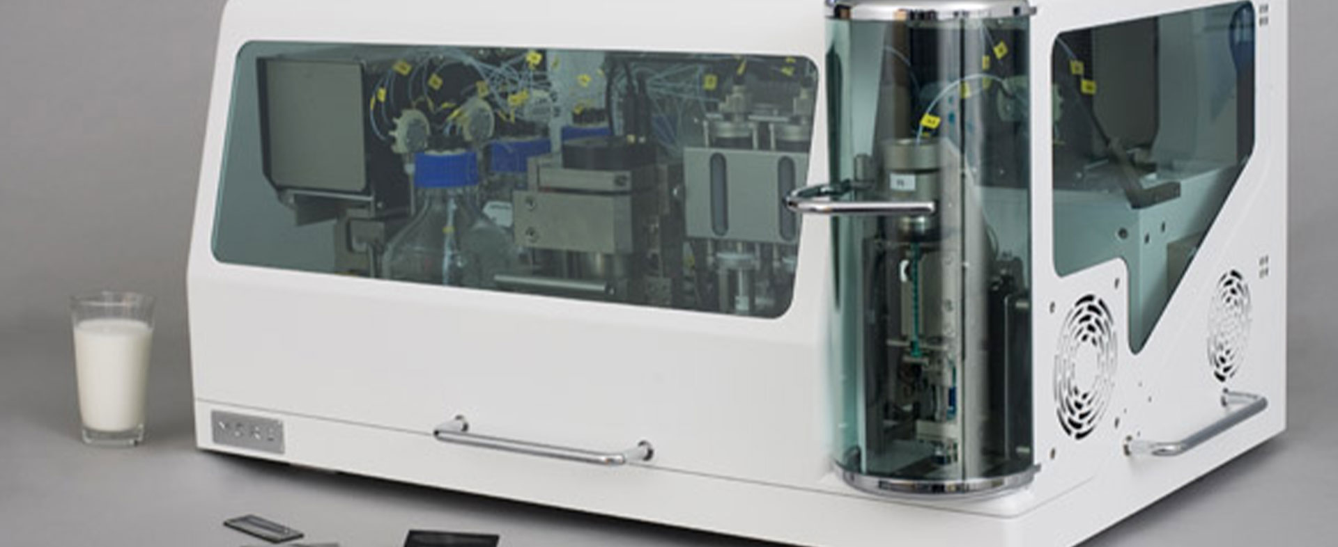 Durchfluss-Mikroarray-Chip für die routinemäßige Qualitätskontrolle von Lebensmitteln