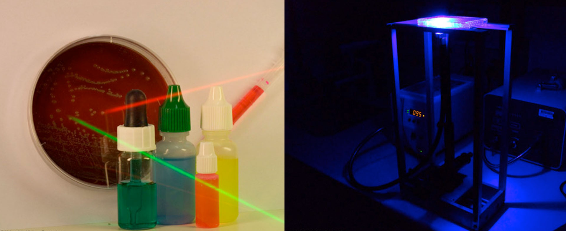 Innovatives Desinfektionsverfahren auf Basis der Photodynamik