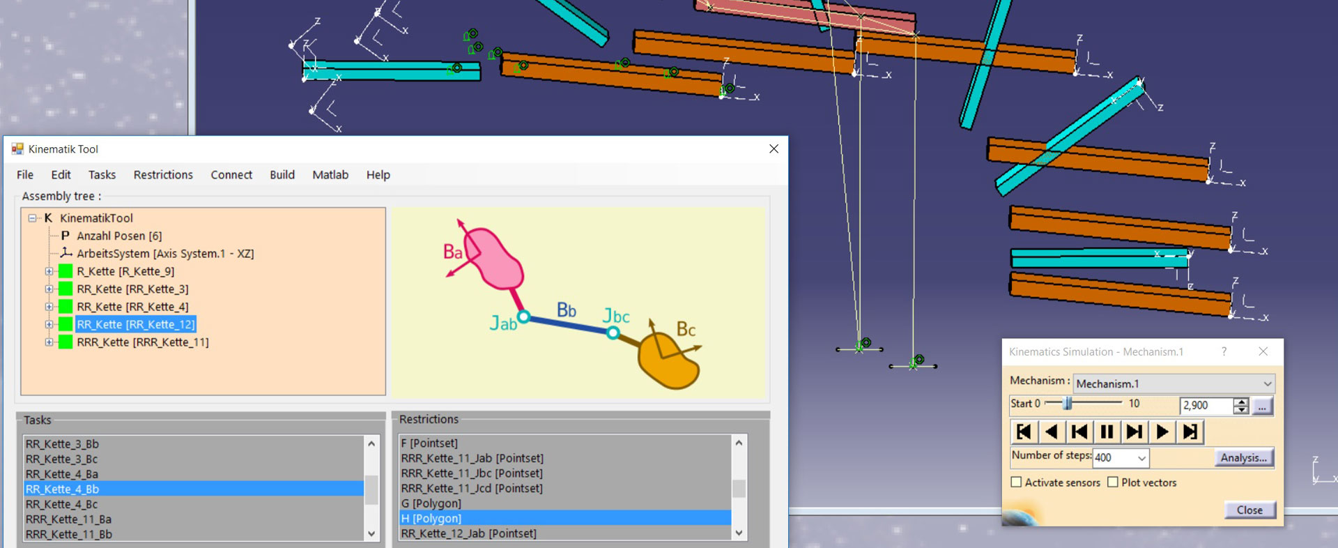 Zeit- und kosteneffiziente Entwurfsprozesse für Gelenkstrukturen durch Integration von softwaregestütztem Kinematik-Design und Rapid Prototyping